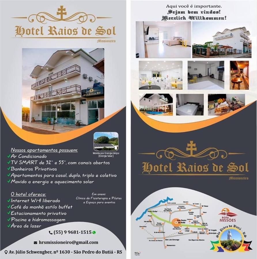 Hotel Raios De Sol Missioneiro Sao Pedro de Butia Exteriér fotografie